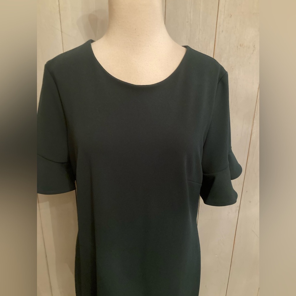 Calvin Klein Solid Black Stretch Flutter Sleeve S… - image 6